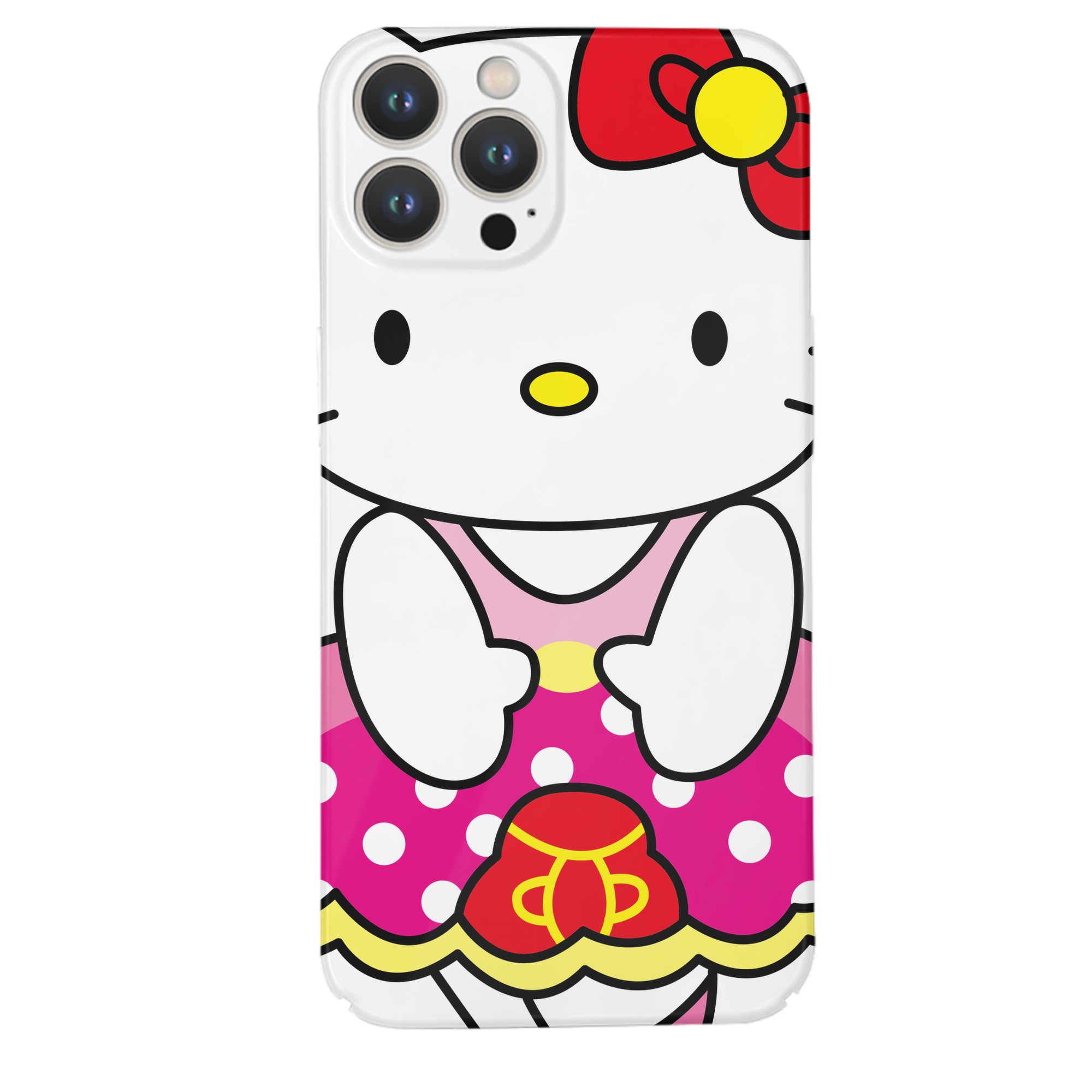 （画像用） Hello Kitty ハローキティ 【iPhone 14シリーズ対応】ハードケース